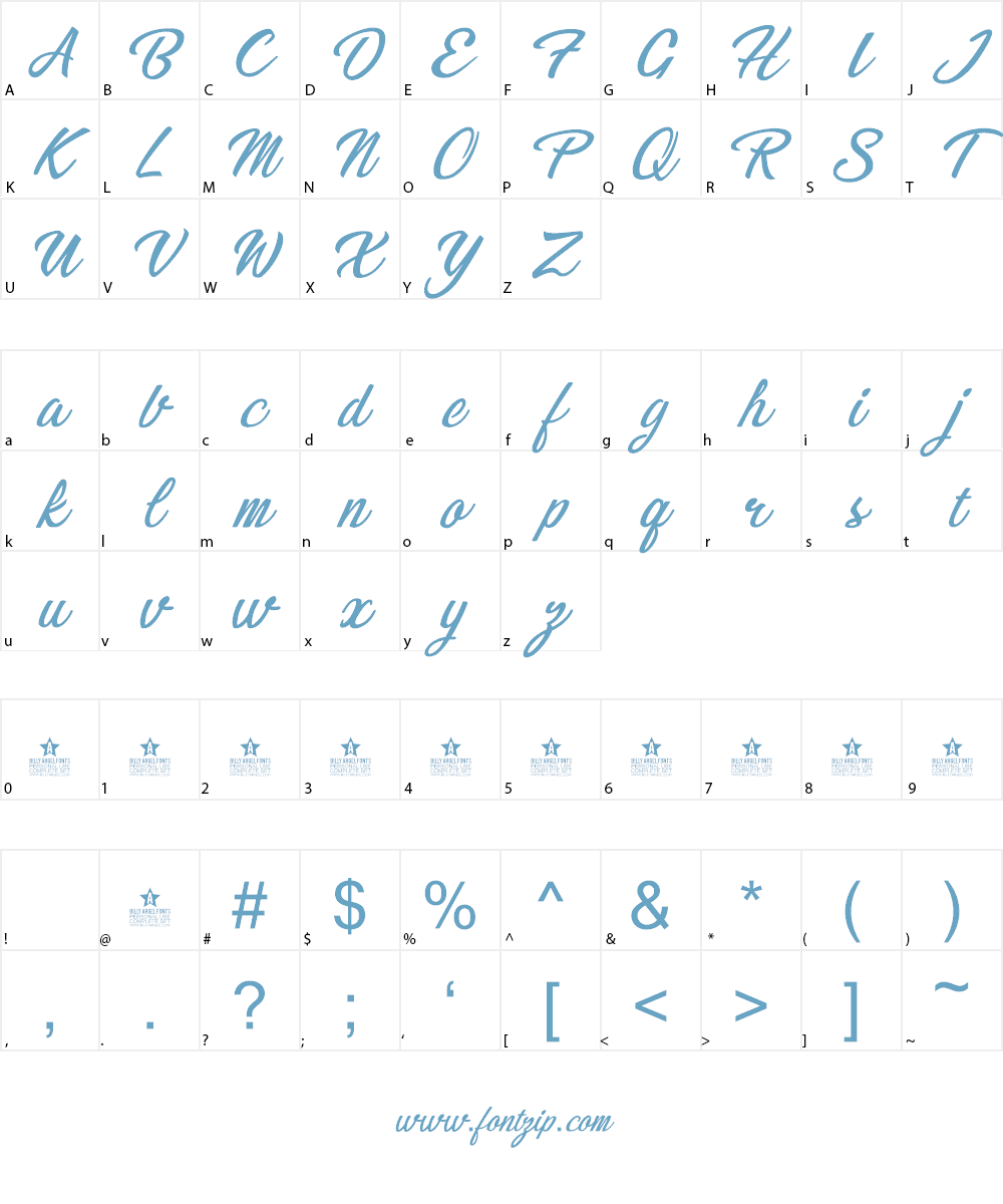 Bikinis Personal Use Font Character